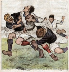 Rugby Match by French School