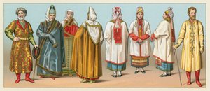 Russian Costume by French School