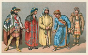 Russia Costume by French School