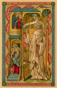 Saint Bernard of Clairvaux by French School