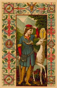Saint Hubert by French School