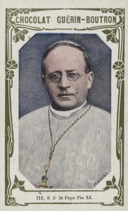 Pope Pius XI by French School