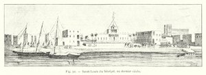 Saint-Louis of Senegal, in the last century by French School