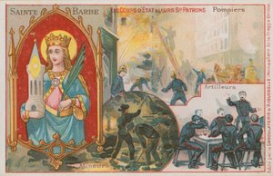 Saint Barbara by French School