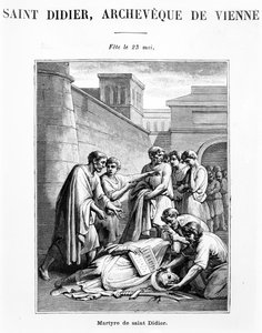 Saint Desideius, Archbishop of Vienne by French School