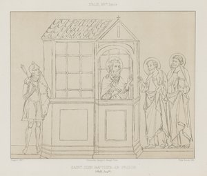 Saint John the Baptist in prison by French School