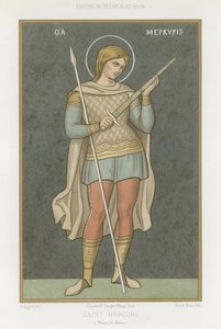 Saint Mercurius by French School