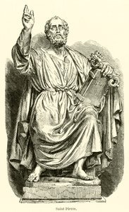 Saint Peter (engraving) by French School