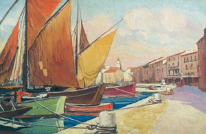 Saint Tropez: Voilier au port