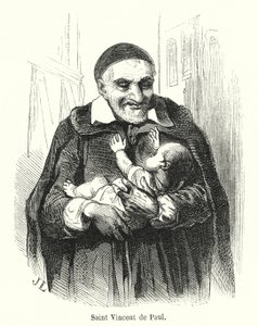 Saint Vincent de Paul by French School
