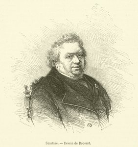 Saintine (engraving) by French School