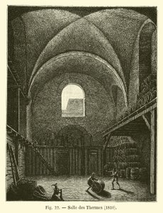 Hall of the Thermes, 1810 by French School