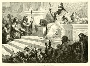 Solomon in all his glory