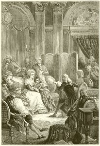 Salon of Madame Necker by French School