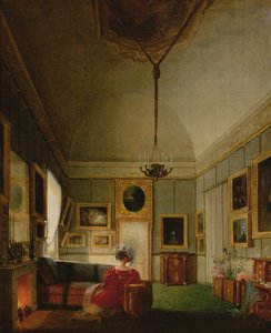 Salon of Hortense de Beauharnais at Arenenberg by French School