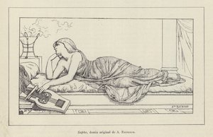 Sappho by French School
