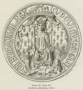 Seal of Louis XI by French School
