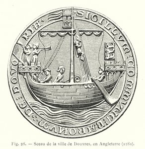 Seal of the city of Dover, England by French School