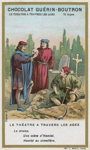Scene from Hamlet, by William Shakespeare