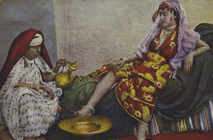 Scene from North Africa by French School