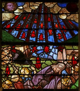Scene from the Apocalypse: The Stars Fall on the Sinners by French School
