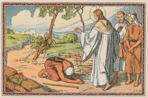 Scene from the Life of Jesus by French School
