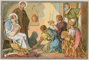 Scene from the life of Jesus by French School