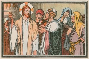Scene from the life of Jesus by French School