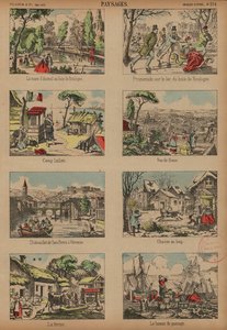 Scenes and Landscapes by French School