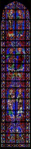 Scenes from the Life of St Peter with Donors - the Moneychangers