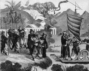 Second Opium War: Chinese Caricature of the Conflict