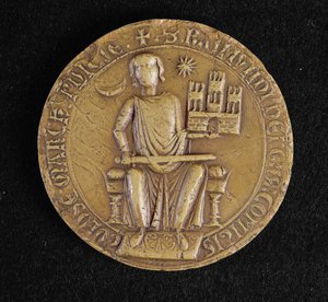 Second Seal of Raymond VII (1197-1249) of Toulouse by French School