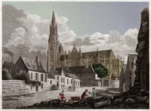Senlis Cathedral by French School