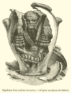Burial of a Coroados Indian