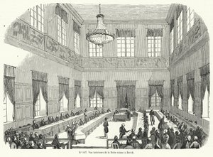 Session of Tagsatzung, the Swiss Federal Diet, in Zurich