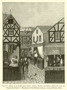 Shops in an Apothecary