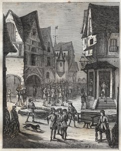 Siege of Paris (1358) by French School