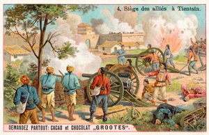 Siege of Tientsin, Boxer Rebellion, China by French School