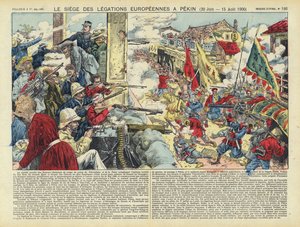 Siege of the European legations in Beijing, Boxer Rebellion, China, 20 June - 15 August 1900