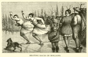 Skating Races in Holland by French School
