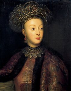 Portrait of Sophia Alekseyevna of Russia by French School