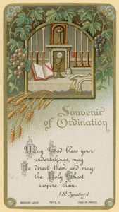 Souvenir of Ordination