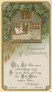 Souvenir of Ordination