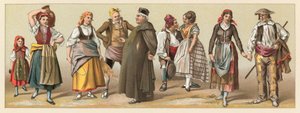 Spain Costume by French School