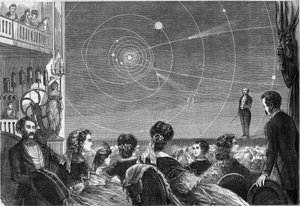 Astronomy show at the Robin Theatre in Paris by Henri Robin