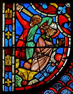 St Blaise Executed Before a King by French School