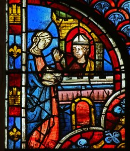 St Blaise in Prison by French School