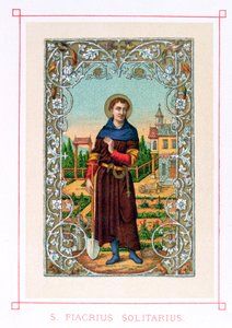St. Fiacre (d.670) 1873