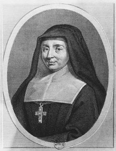 St Jane Frances de Chantal by French School
