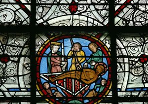 St. Laurence on the grill by French School
